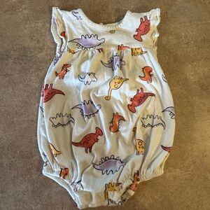 Old Navy Baby Romper with Dinosaur Design 6-12 Months